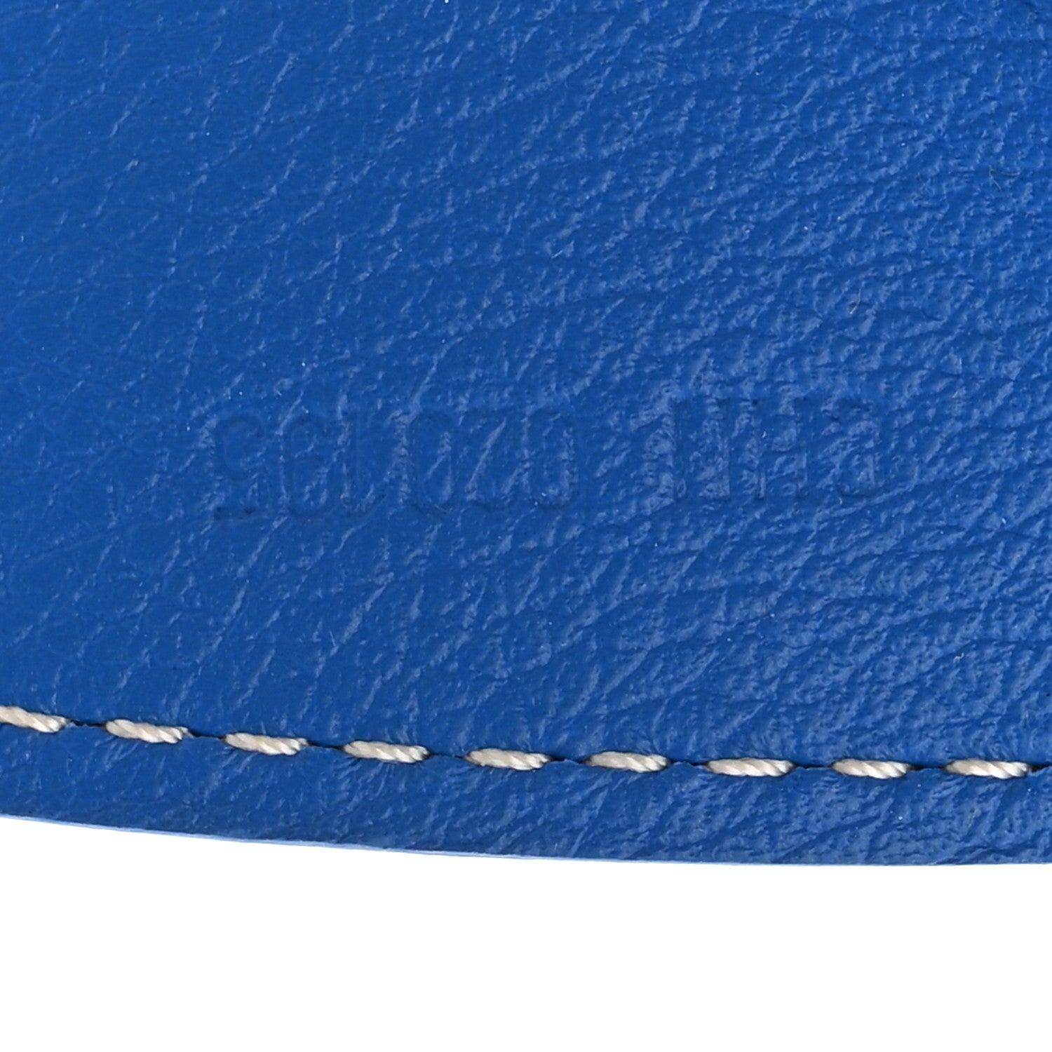 Goyard Calfskin Bag Clip Blue 4 of 5