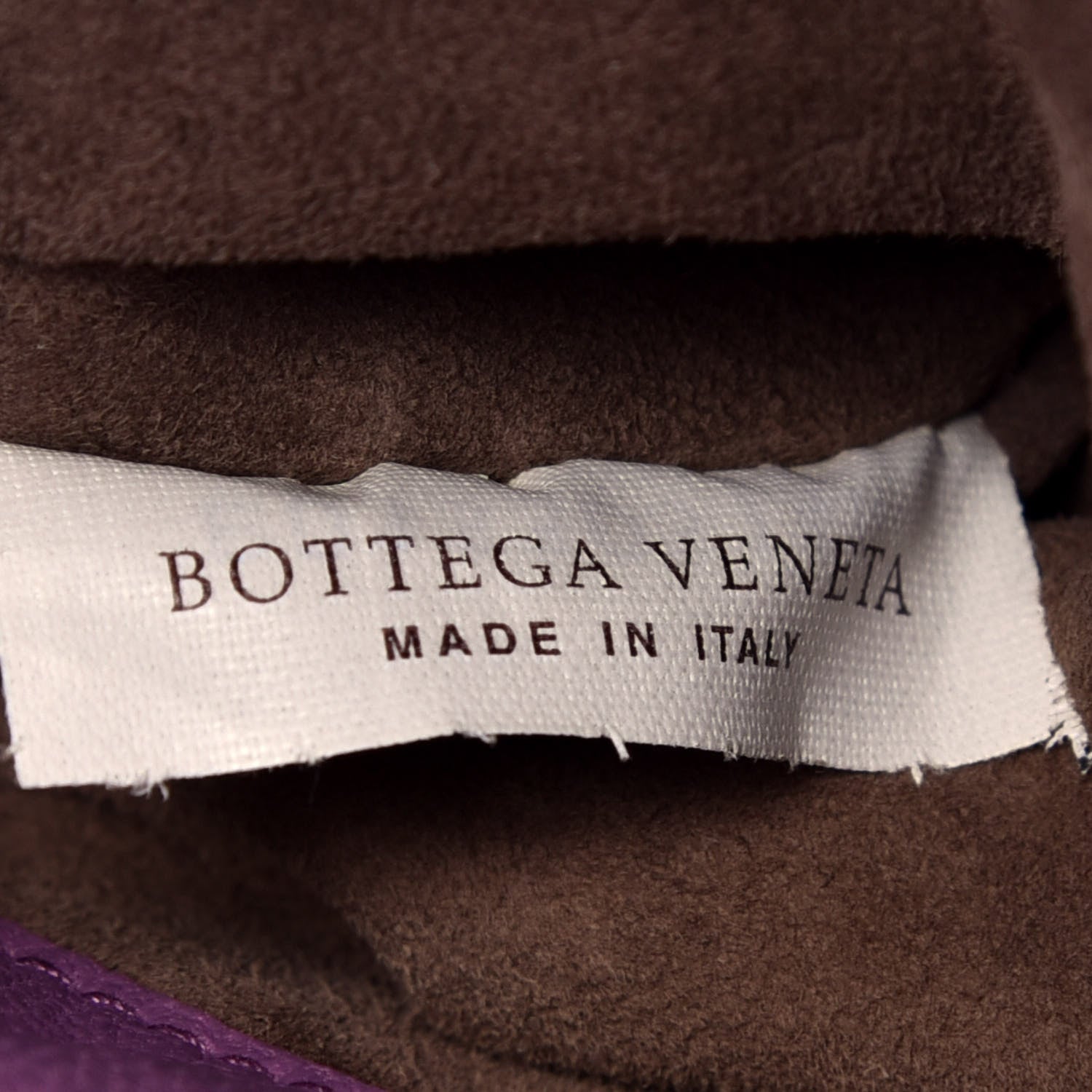 Bottega Veneta Snakeskin Turnlock Clutch Purple 8 of 9