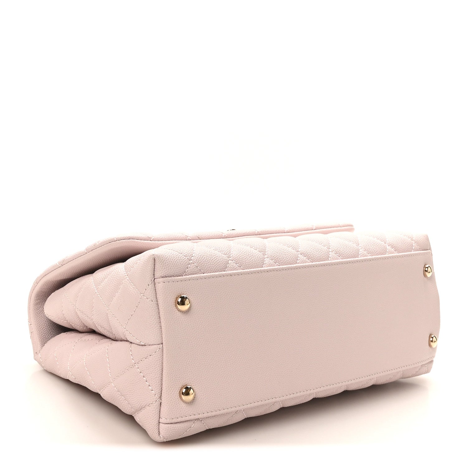 Chanel Caviar Quilted Small Coco Handle Flap Lilas Lilac 4 of 11