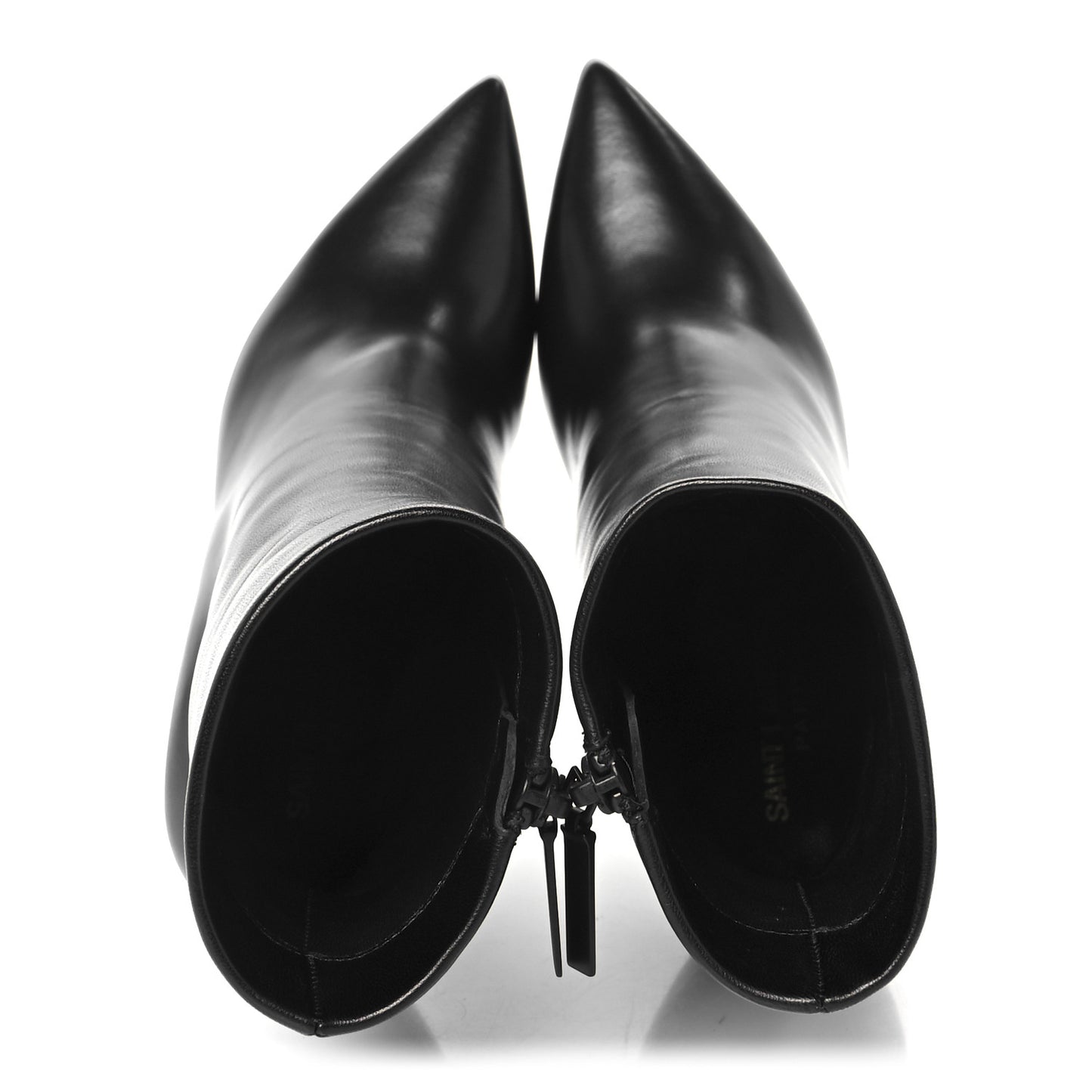 Calfskin Opyum Ankle Boots 36.5 Black