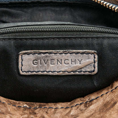 Givenchy Tumbled Sheepskin Mini Pandora Brown 6 of 7