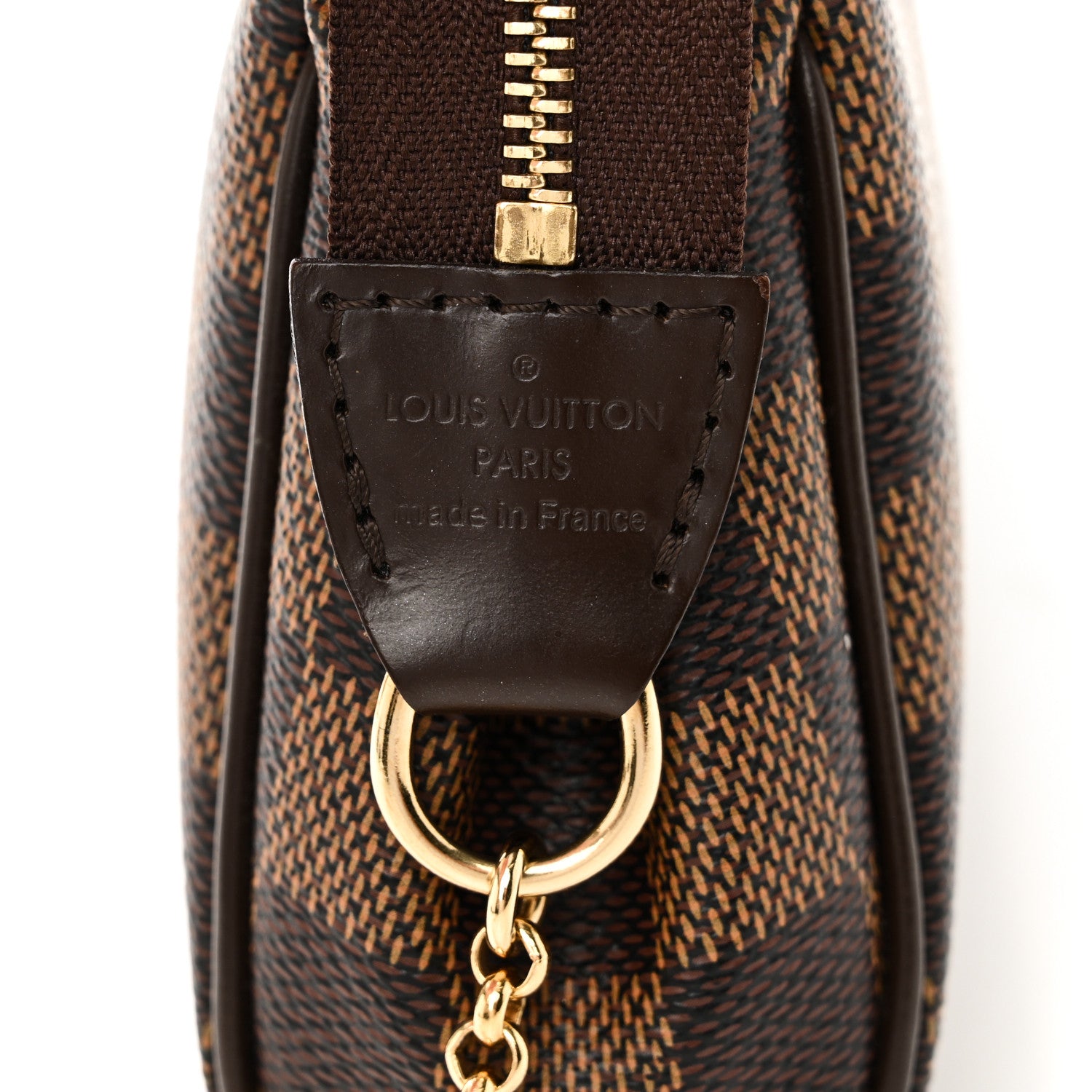 Louis Vuitton Damier Ebene Eva Clutch 6 of 9