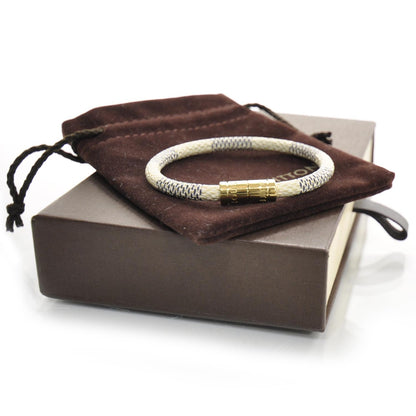 Louis Vuitton Damier Azur Keep It Bracelet 2 of 3