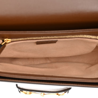Gucci GG Supreme Monogram Horsebit 1955 Shoulder Bag Beige Brown Sugar 5 of 10