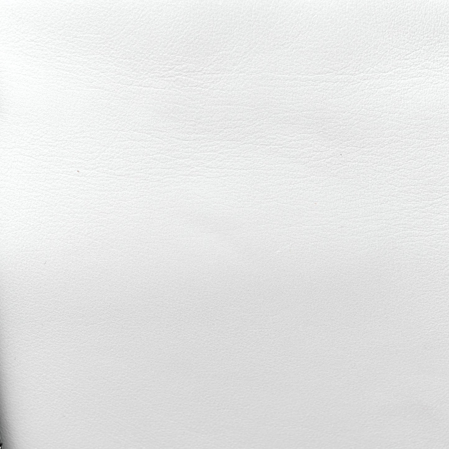 Lambskin Quilted Chain Mail Shoulder Bag White
