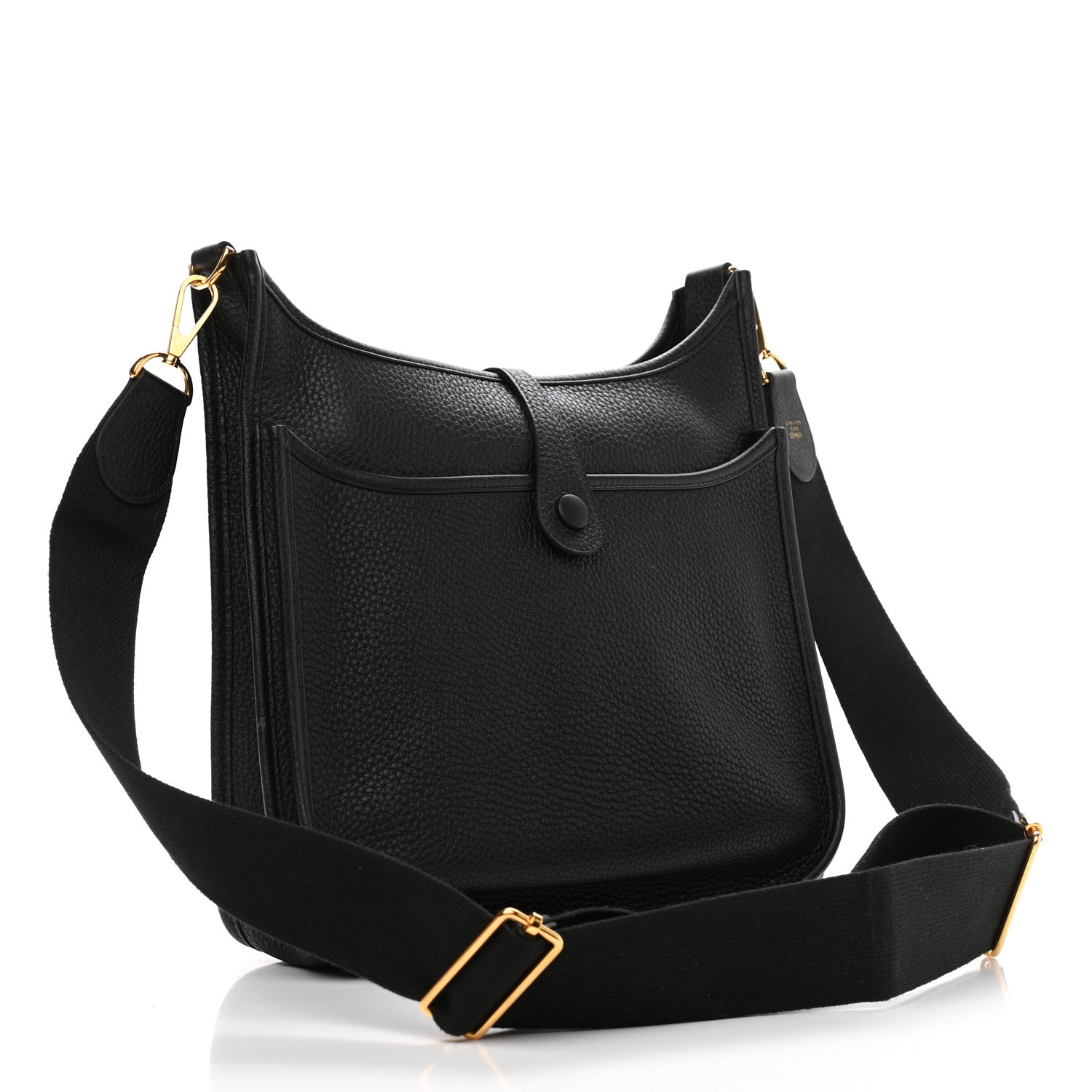 Hermes Taurillon Clemence Evelyne III PM Black 3 of 11