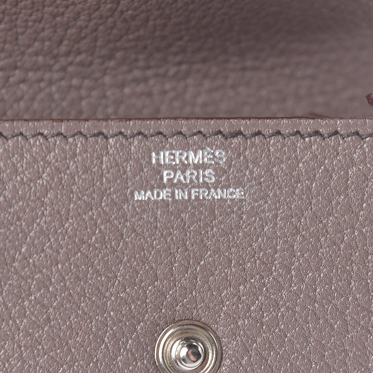 Hermes Chevre Mysore Le 24 Coin Purse 6 of 7