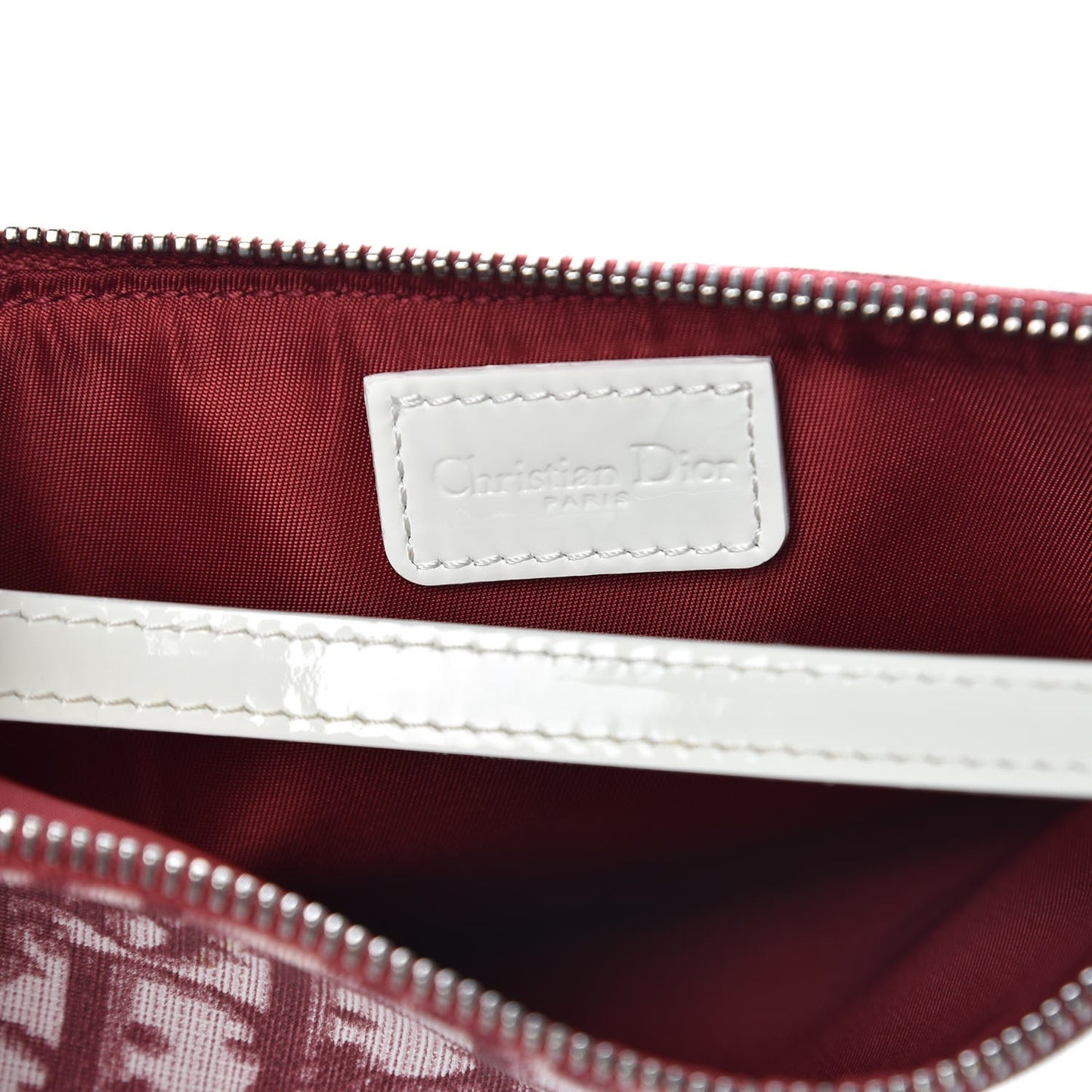 Monogram Mini Saddle Pochette Red