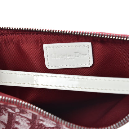 Christian Dior Monogram Mini Saddle Pochette Red 6 of 7