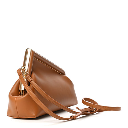 Fendi Shiny Nappa Small Fendi First Caramello 3 of 13
