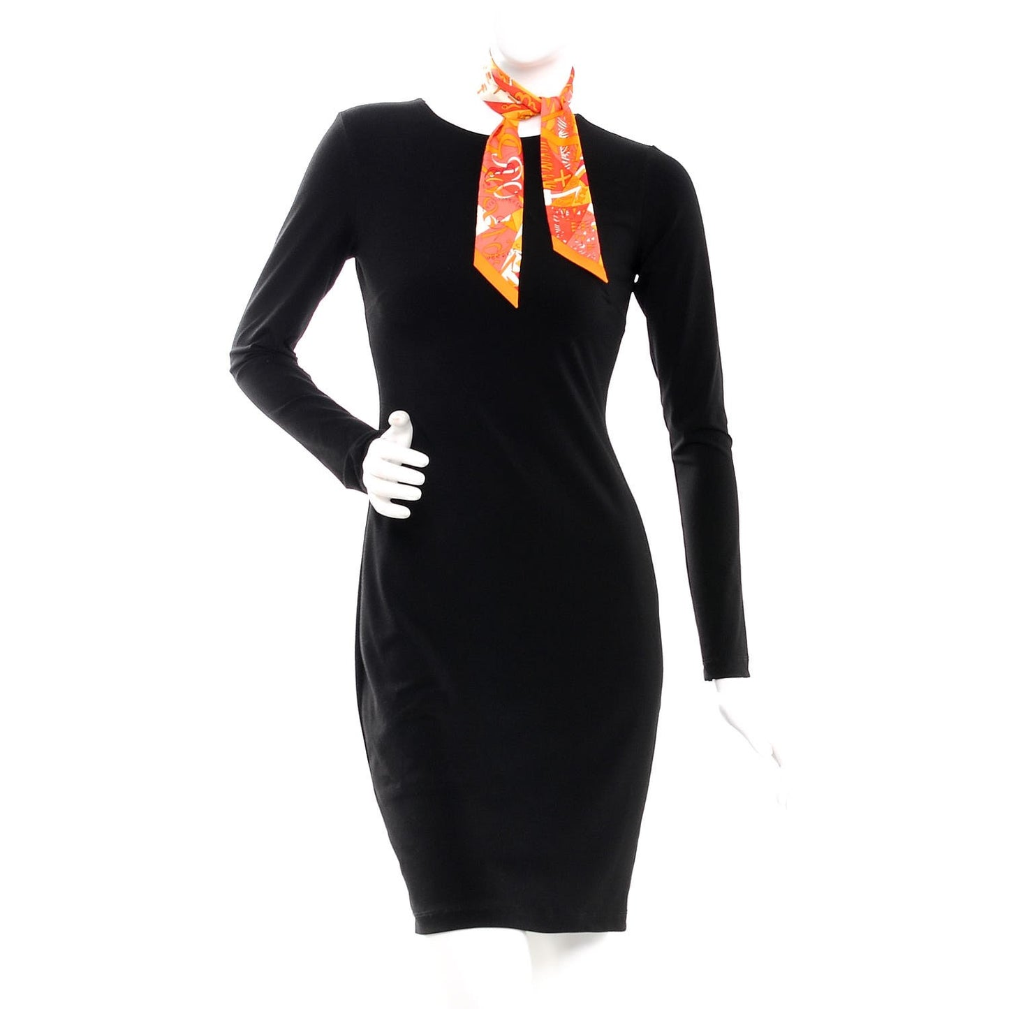 Silk Le Nombre D'Or Twilly Orange Corail Jaune D'or