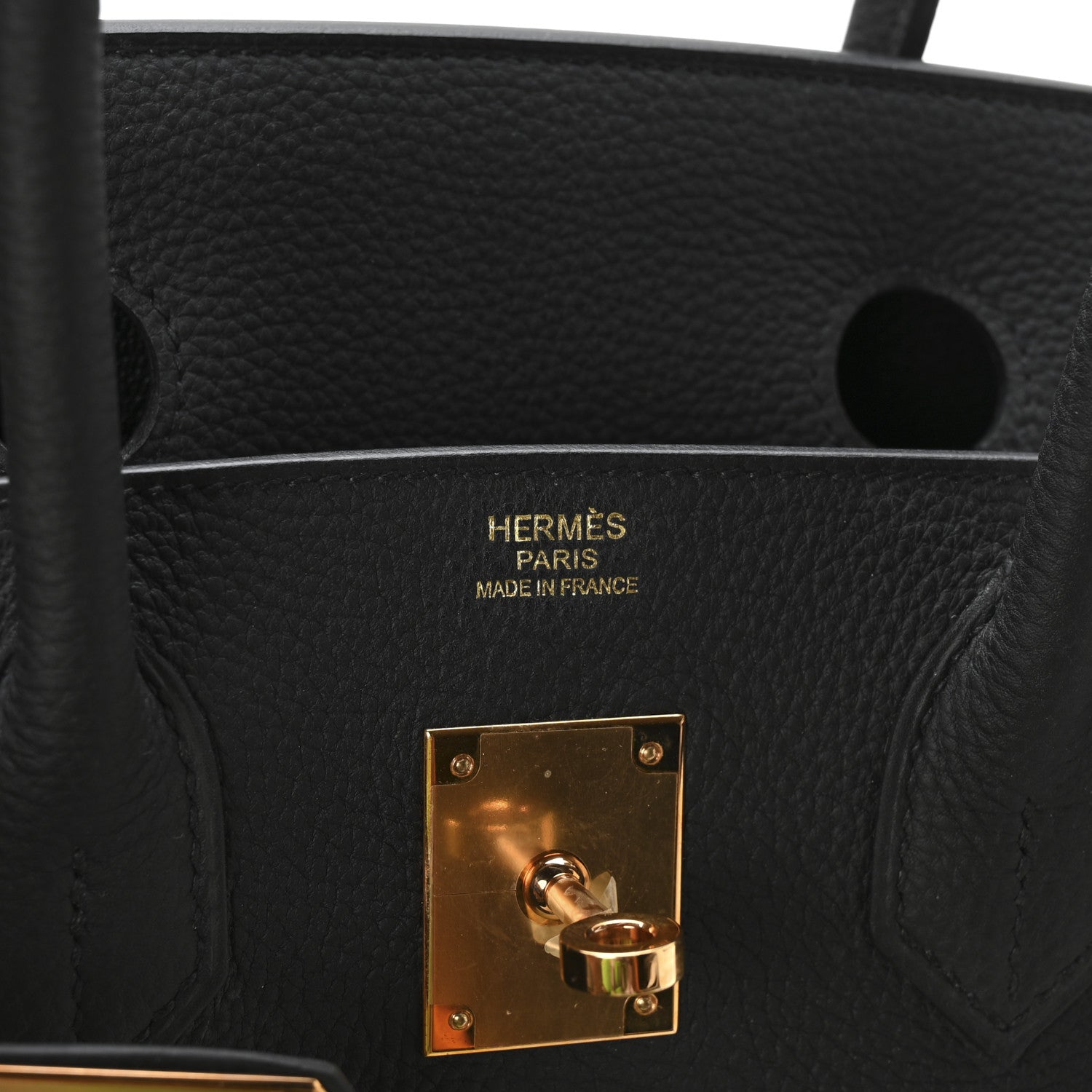 Hermes Togo Birkin 30 Black 6 of 11