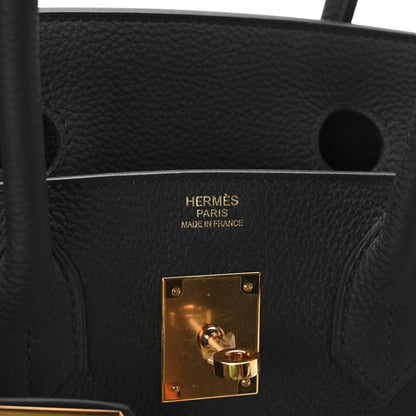 Hermes Togo Birkin 30 Black 6 of 11