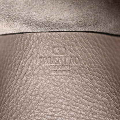 Valentino Garavani Pebbled Calfskin Rockstud Camera Crossbody Bag Poudre 6 of 9