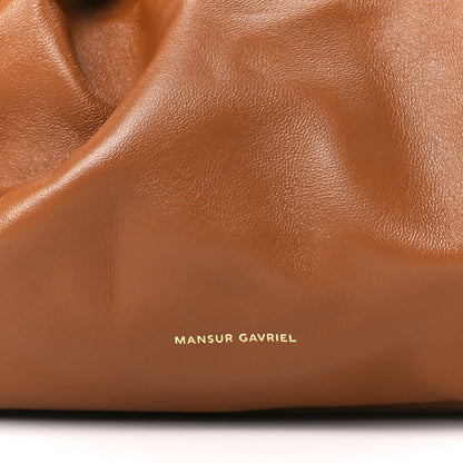 Mansur Gavriel Lambskin Cloud Clutch Caramel 7 of 10