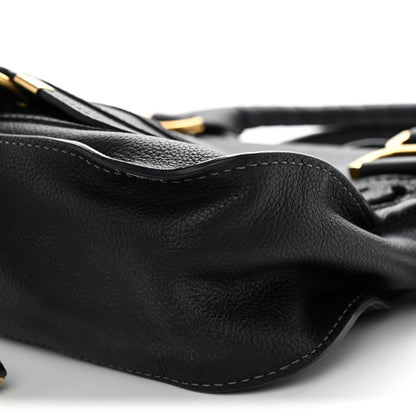 Chloe Calfskin Small Marcie Satchel Black 9 of 9