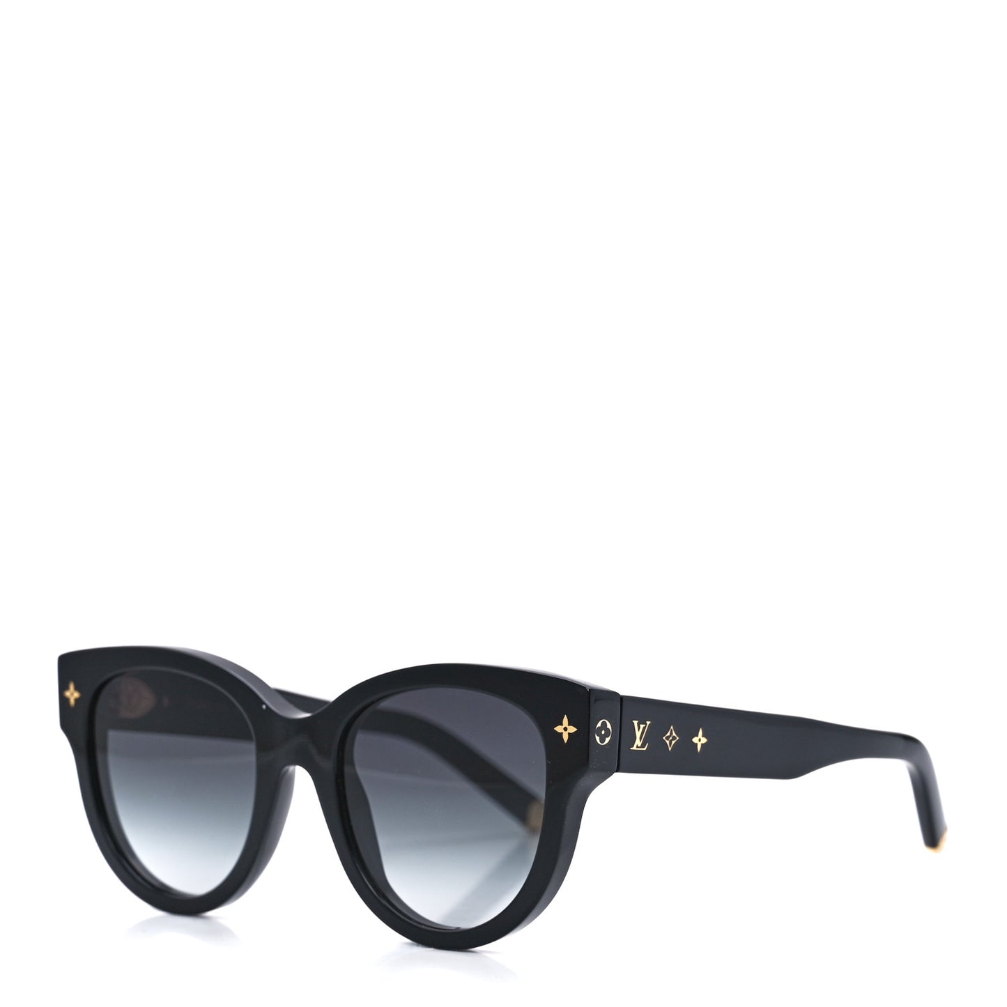 Acetate My Monogram Square Sunglasses Z1526W Black