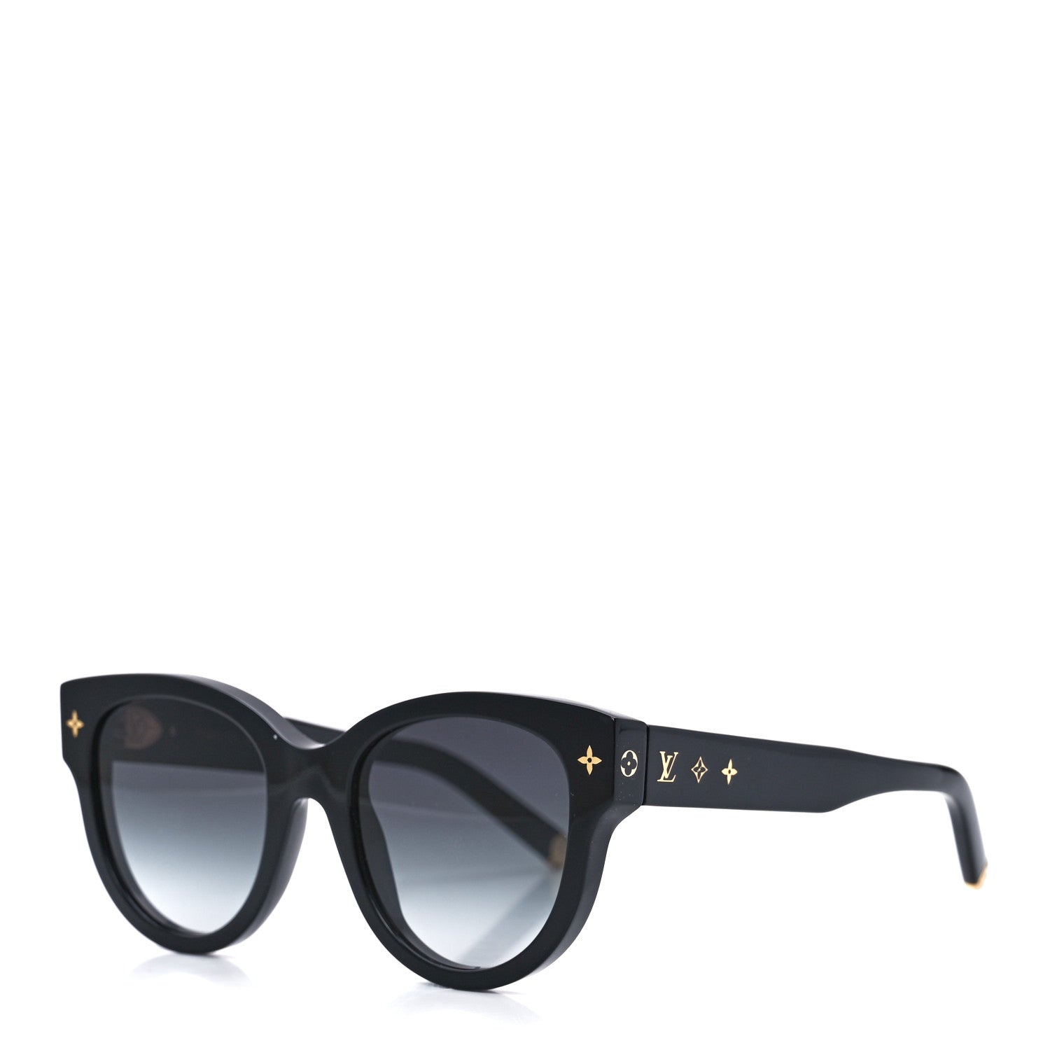 Louis Vuitton Acetate My Monogram Square Sunglasses Z1526W Black 1 of 8