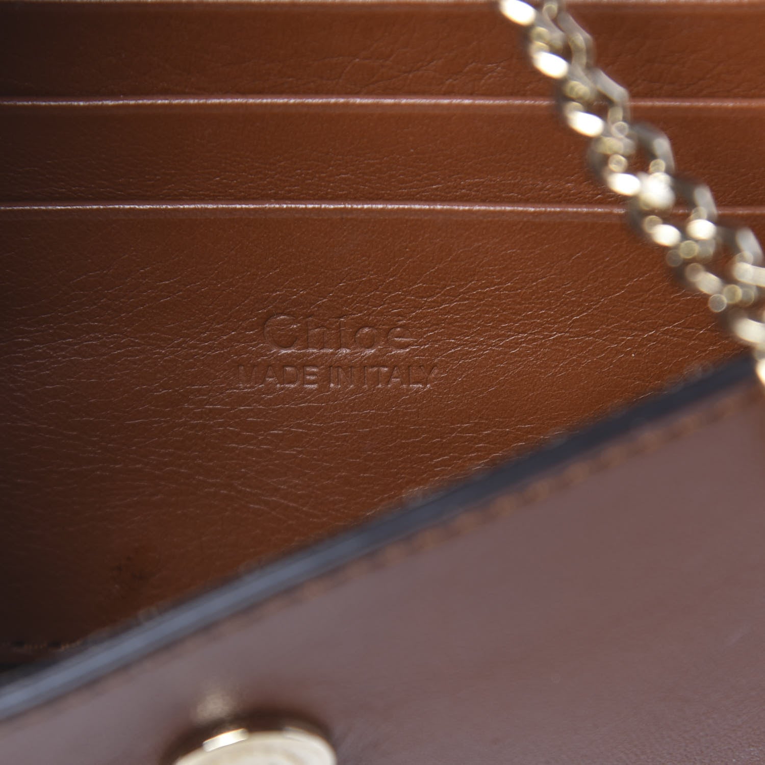 Chloe Suede Calfskin Mini Faye Shoulder Bag Tobacco 6 of 16