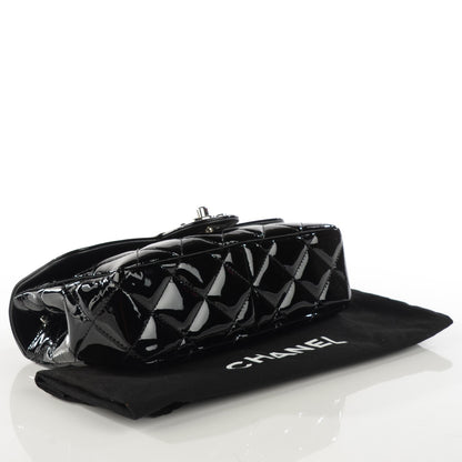 Chanel Patent Quilted Small Coco Shine Flap Black 4 of 7