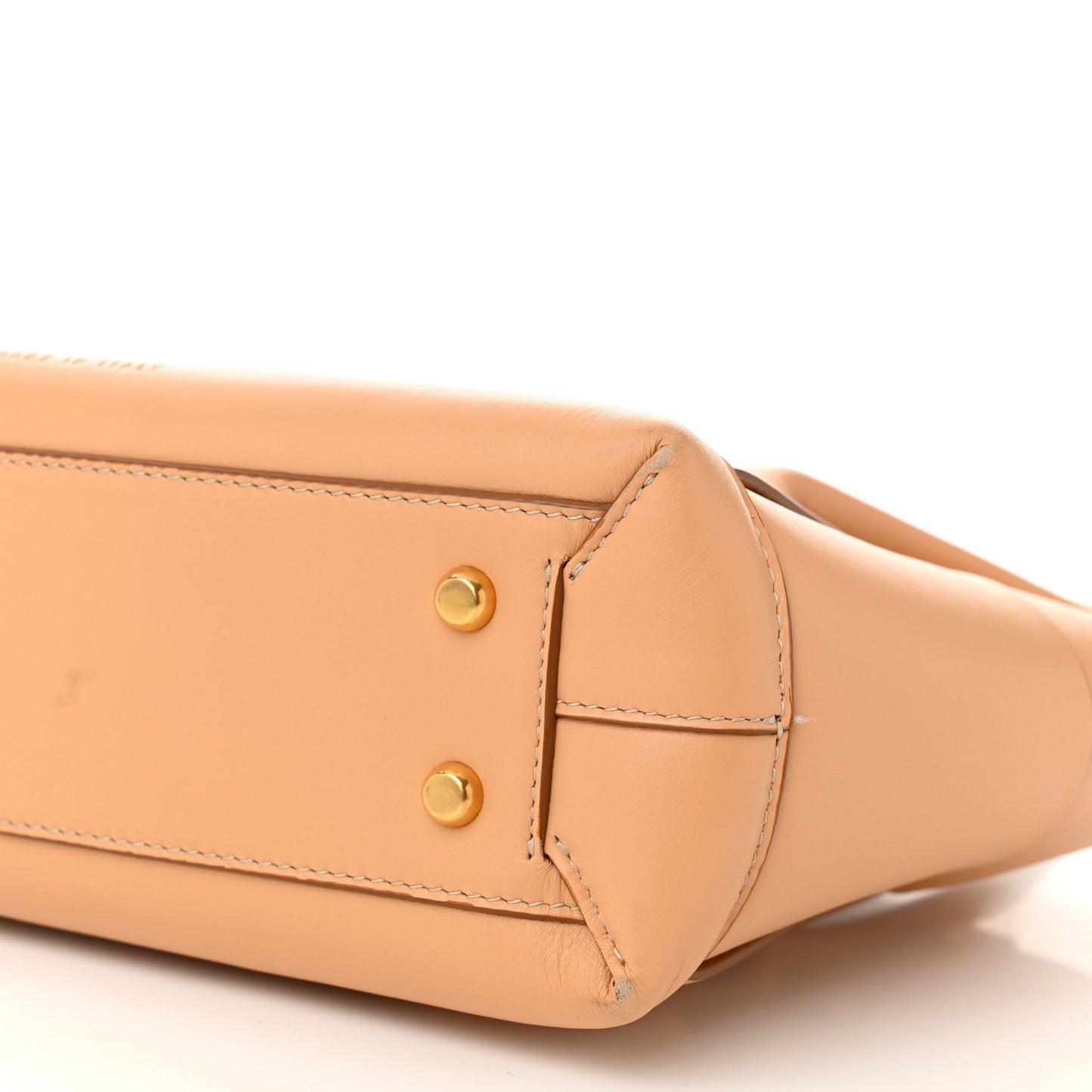 French Calfskin Maxi Intrecciato Small Arco Tapioca