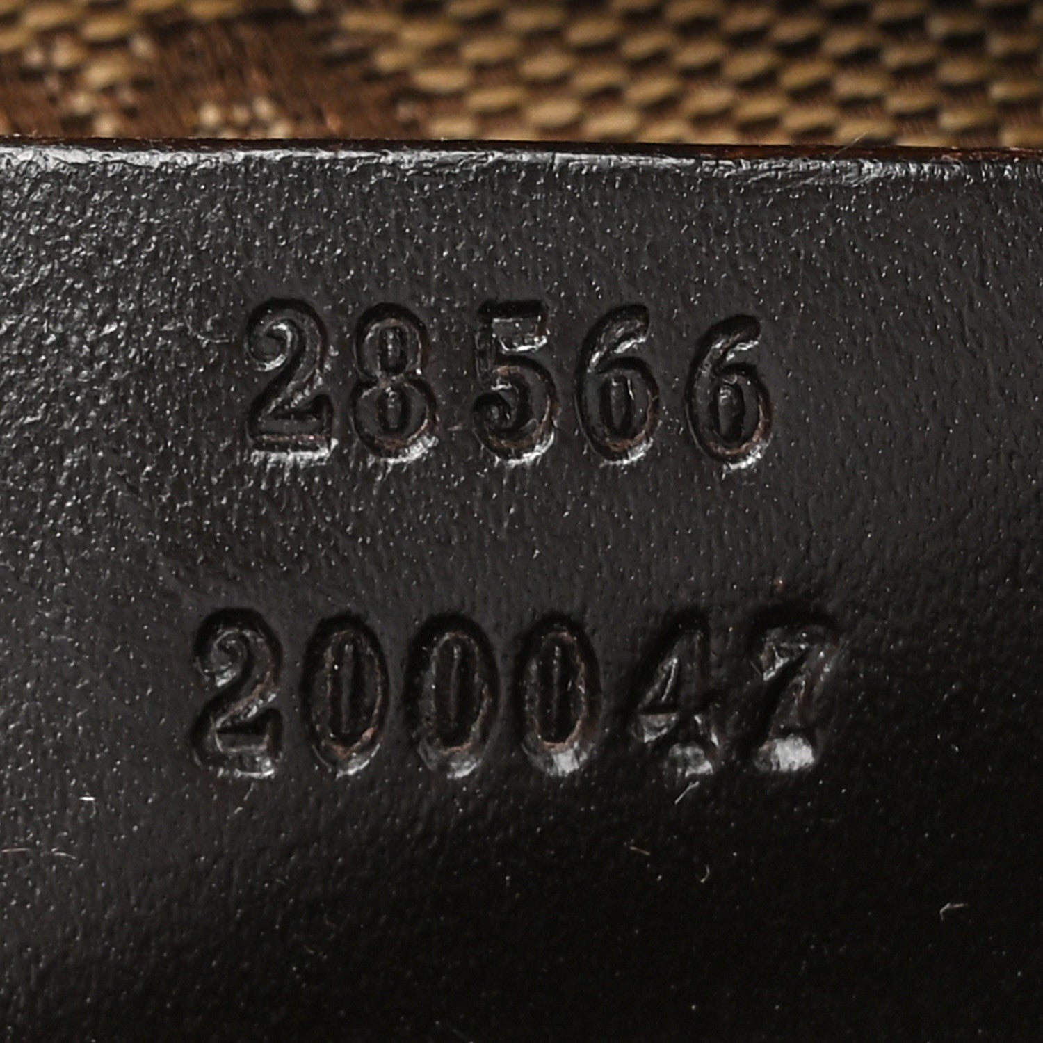 Gucci GG Monogram Double Pocket Belt Bag Dark Brown 7 of 12
