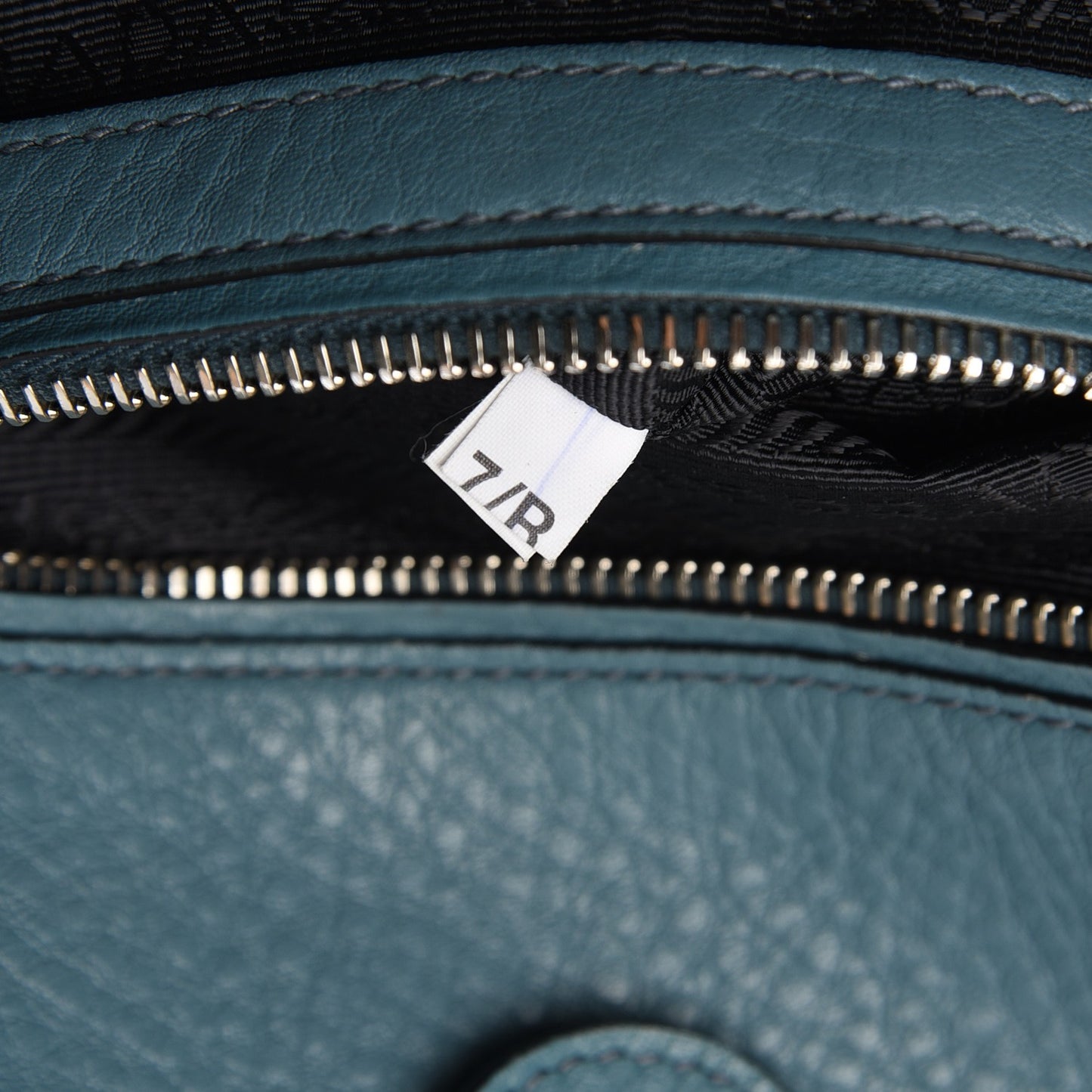 Vitello Phenix Shopping Tote Marine