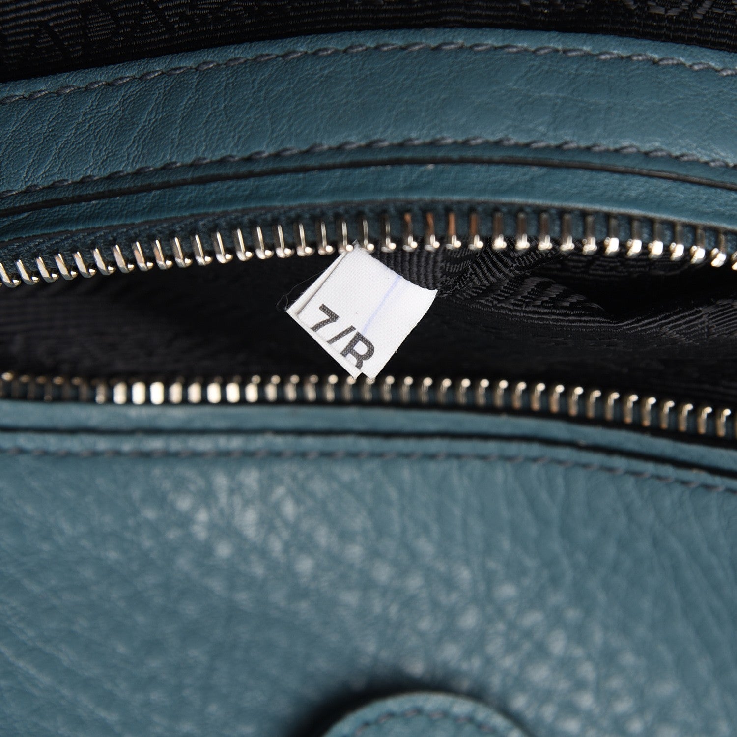 Prada Vitello Phenix Shopping Tote Marine 8 of 8