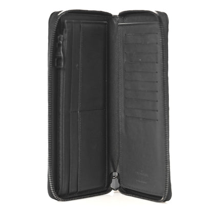 Louis Vuitton Taurillon Monogram Vertical Zippy Wallet Black 5 of 8