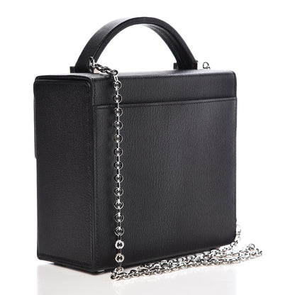 Hermes Chevre Mysore Cinhetic Boxy Top Handle Bag Black 3 of 12