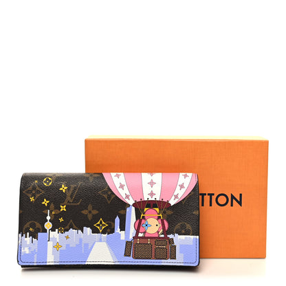Louis Vuitton Monogram 2019 Christmas Animation Sarah Wallet 9 of 9