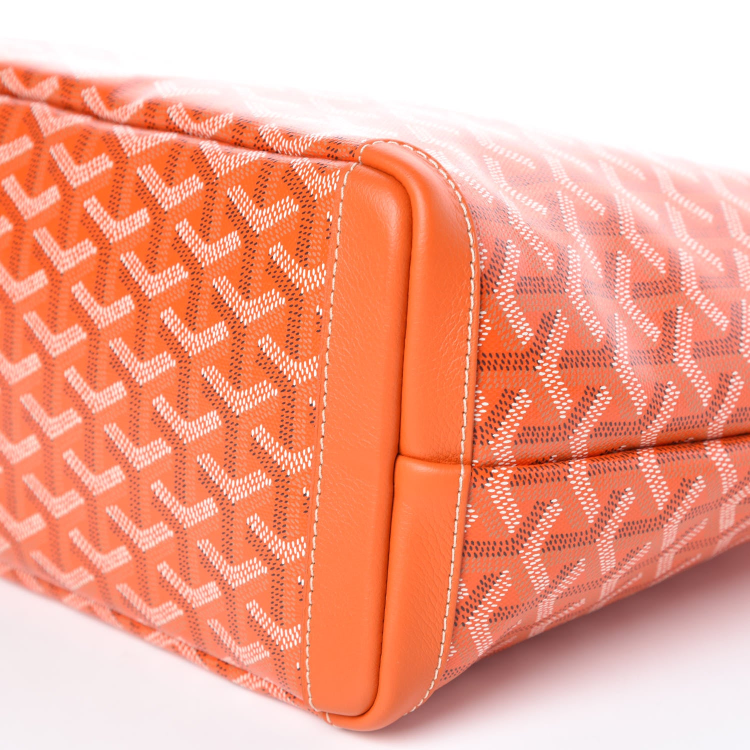 Goyard Goyardine Artois PM Orange 9 of 9