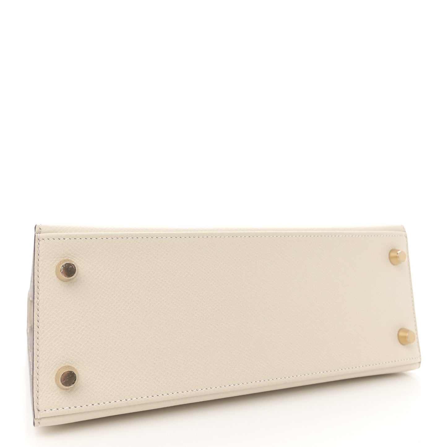 Epsom Bi-Color Horseshoe Kelly Sellier 25 Craie Gris Asphalte