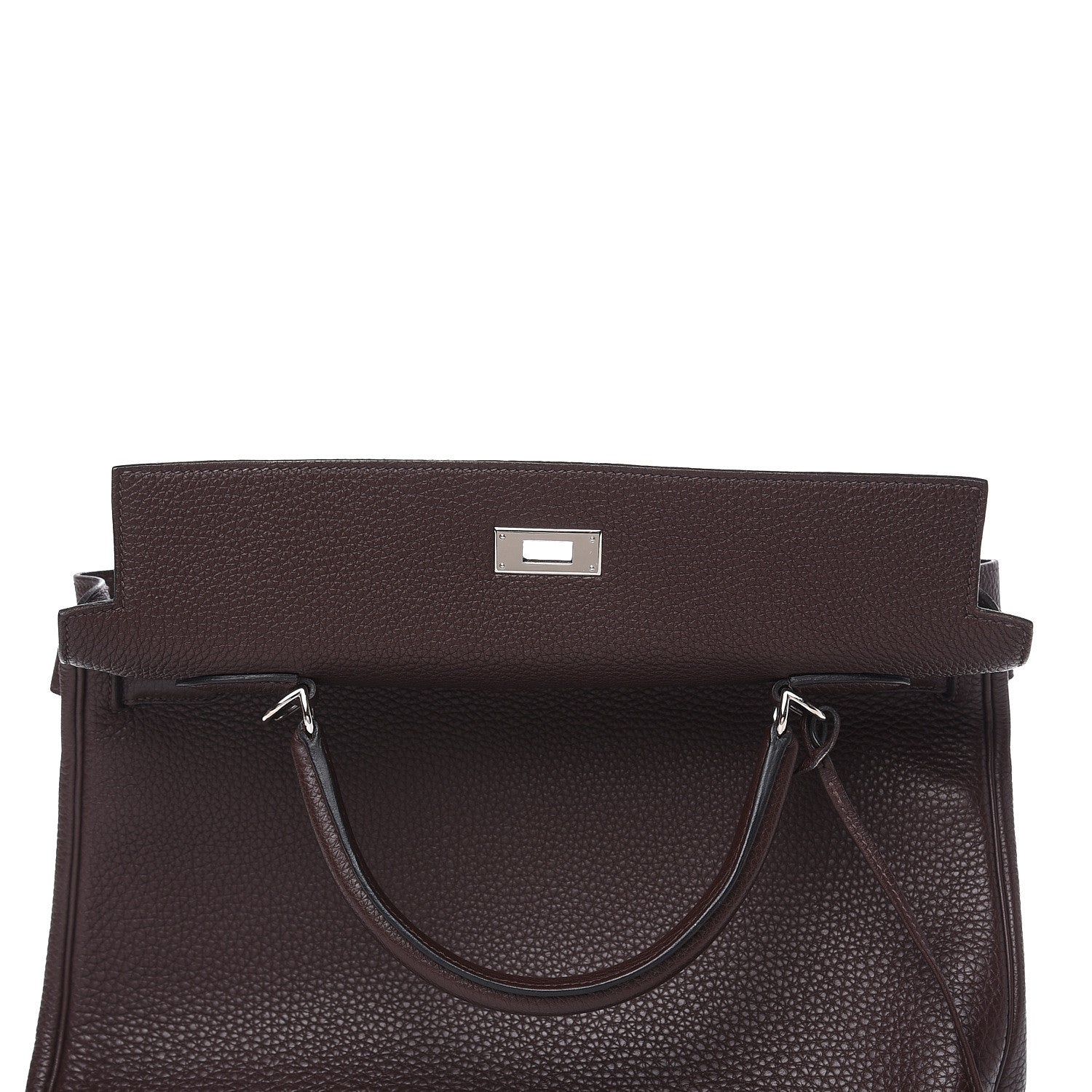 Hermes Togo Kelly Retourne 35 Chocolate 20 of 32