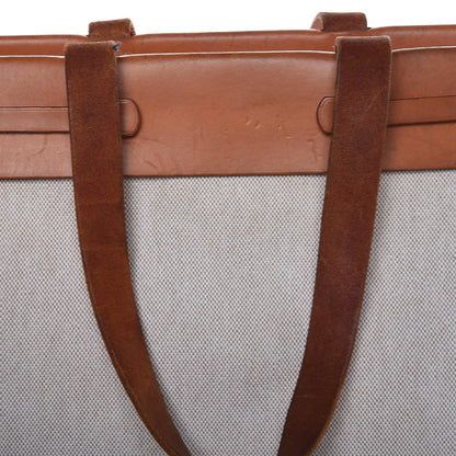 Hermes Toile Vache Hunter Herbag Cabas MM Natural 11 of 19
