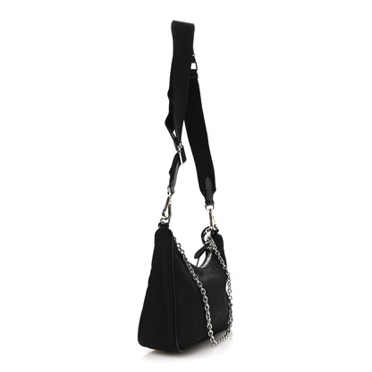 Prada Nylon Re-Edition 2005 Shoulder Bag Black 2 of 10