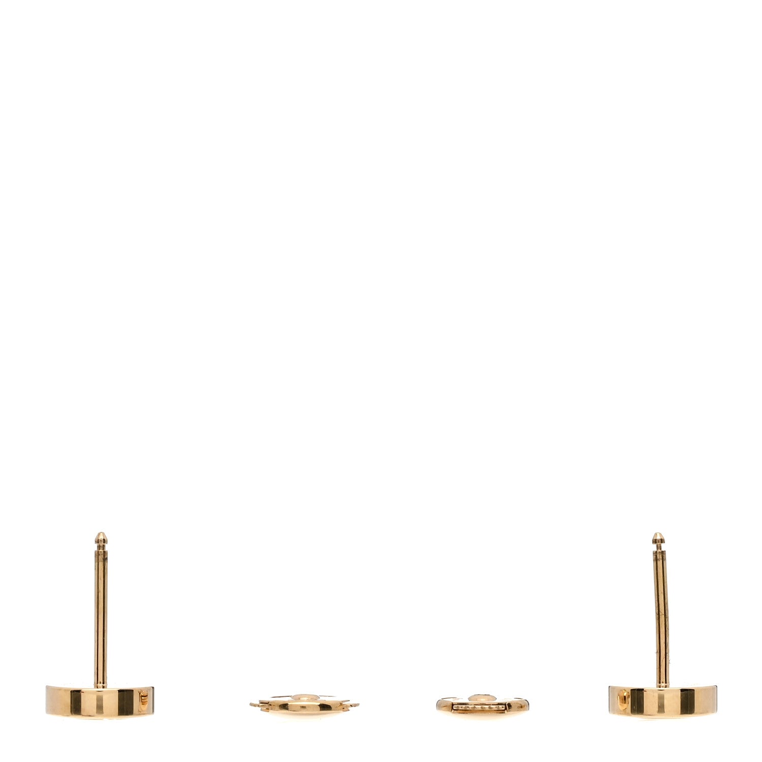 Cartier 18K Yellow Gold LOVE Earrings 3 of 5