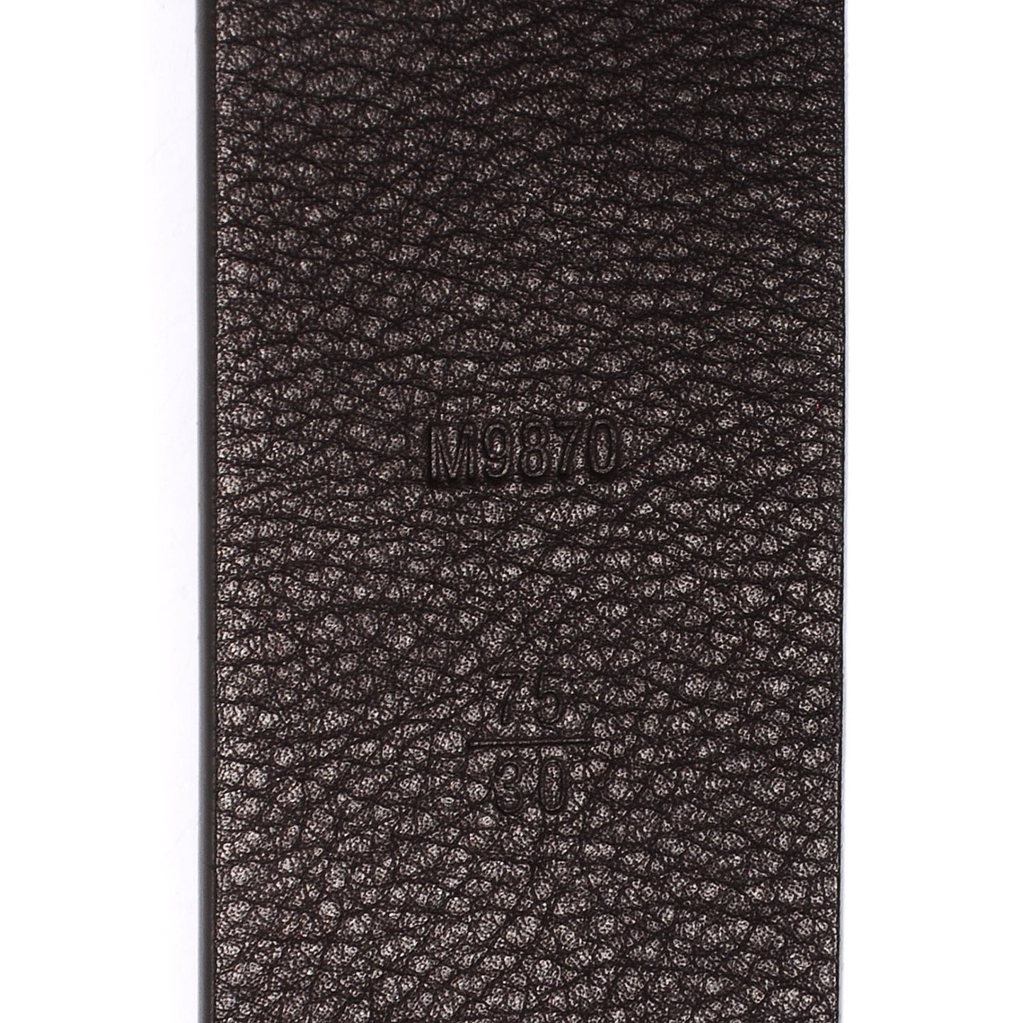 Ecrin Calfskin Belt 75 30 Burgundy