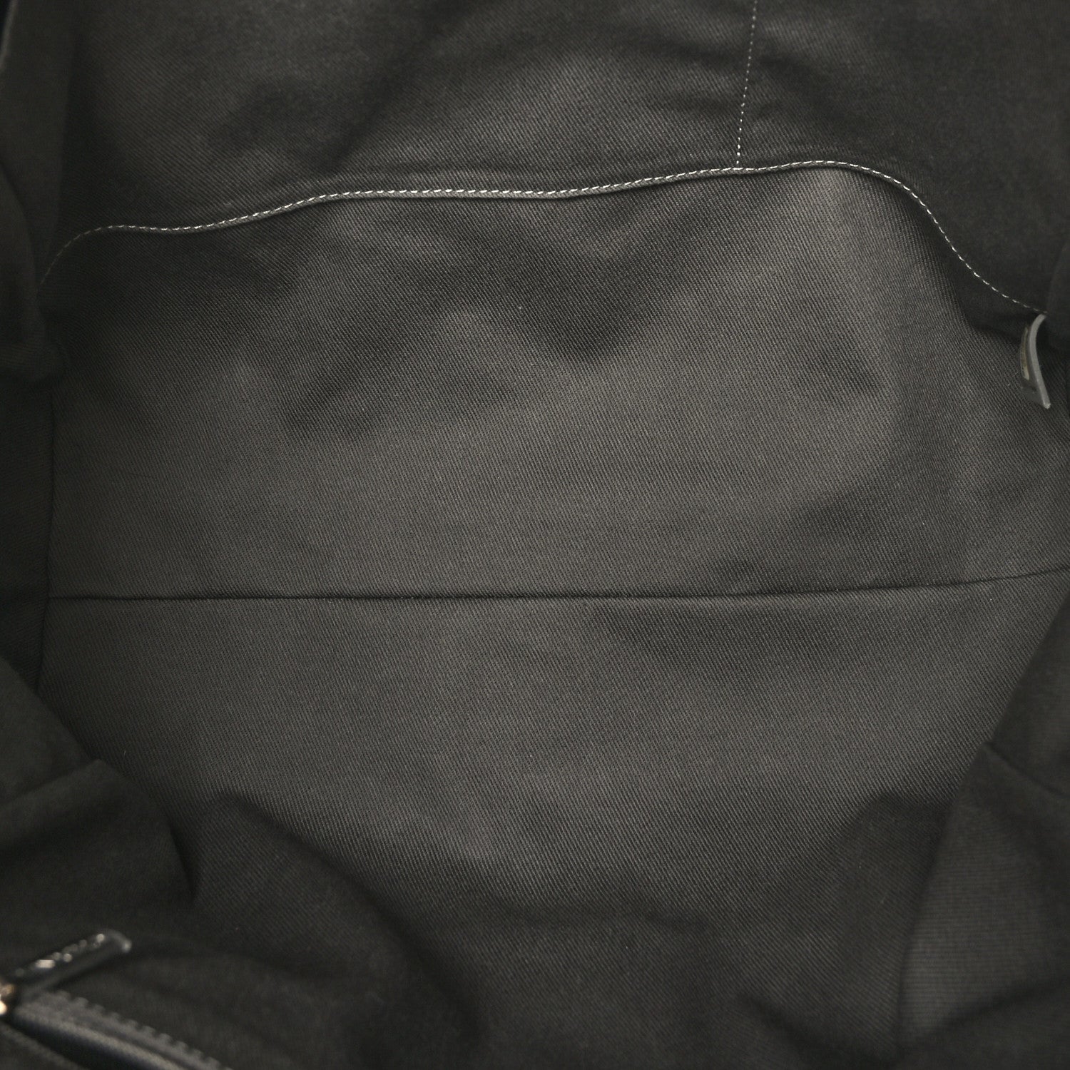 Chanel Canvas Small Deauville Tote Grey 5 of 9