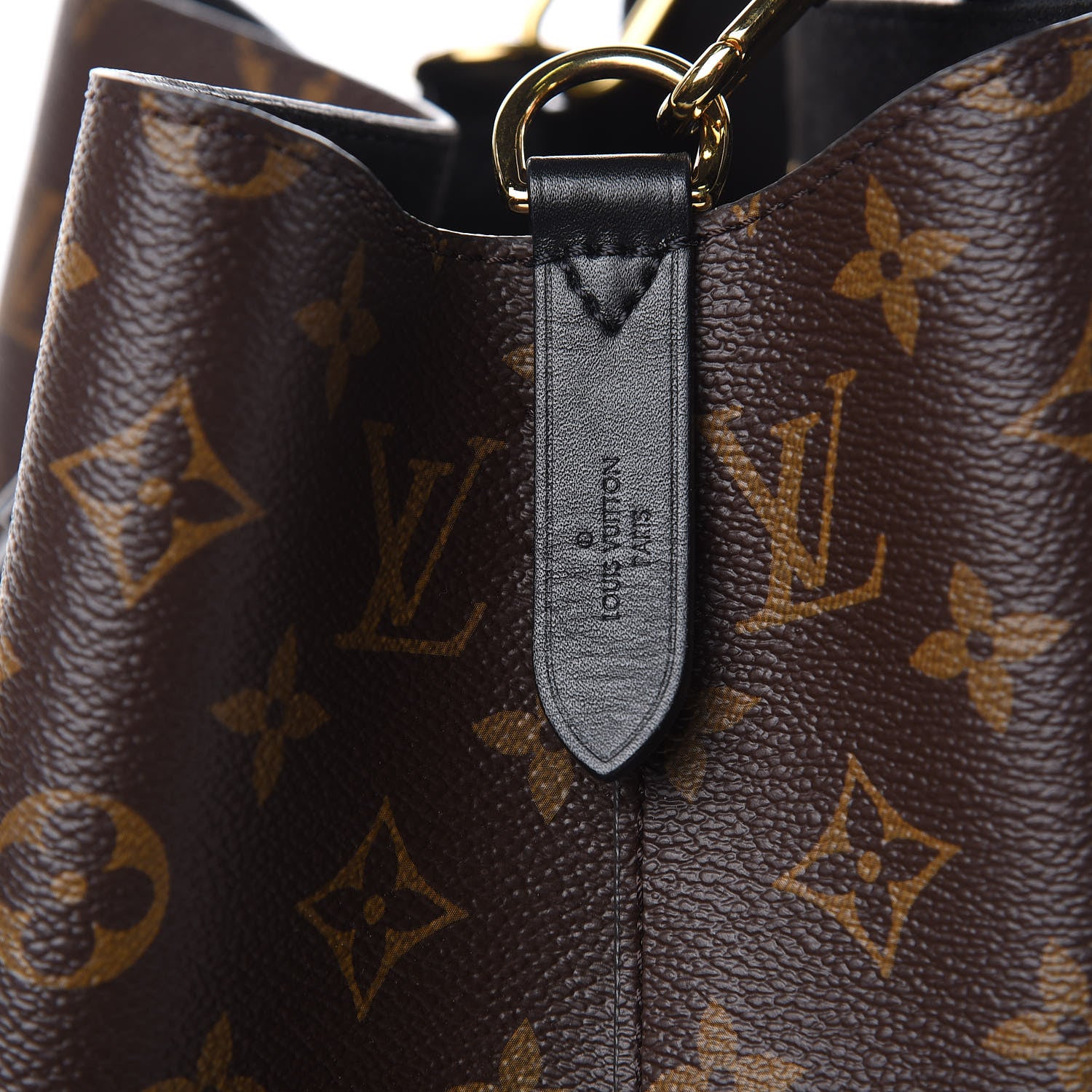 Louis Vuitton Monogram Neonoe MM Black 9 of 9