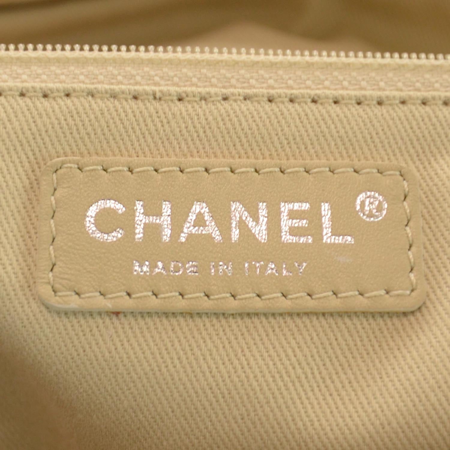Chanel Calfskin Large Traveling Tote Red 6 of 10