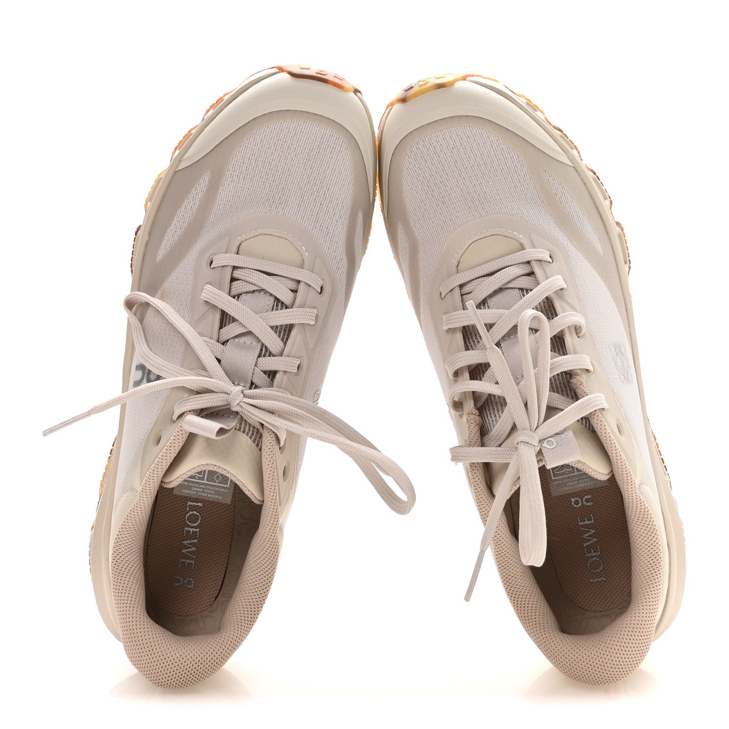 Loewe X ON Mesh  Womens Cloudventure 2 Sneakers 40 Arena Sand 2 of 8
