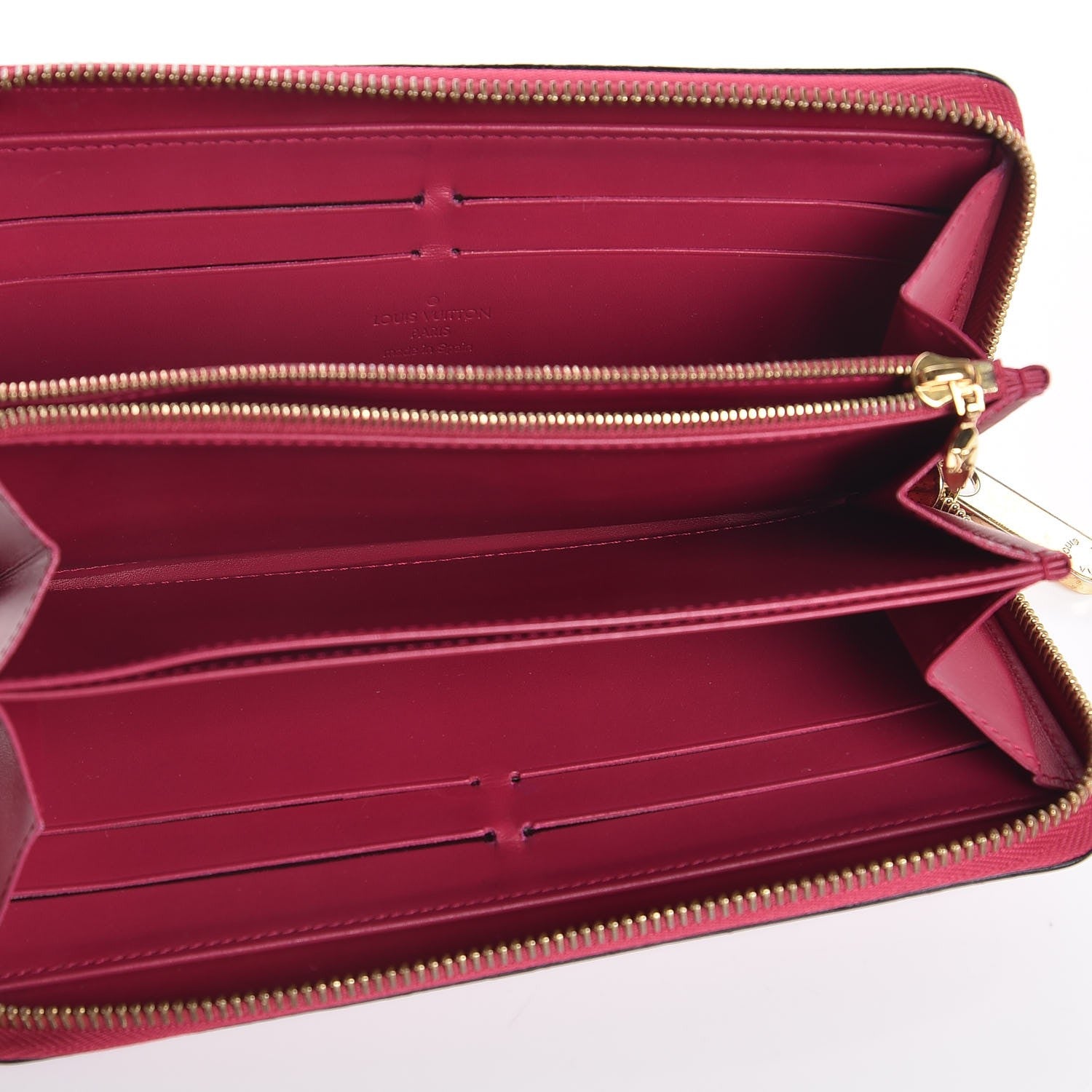 Louis Vuitton Vernis Zippy Wallet Rose Indien 5 of 8