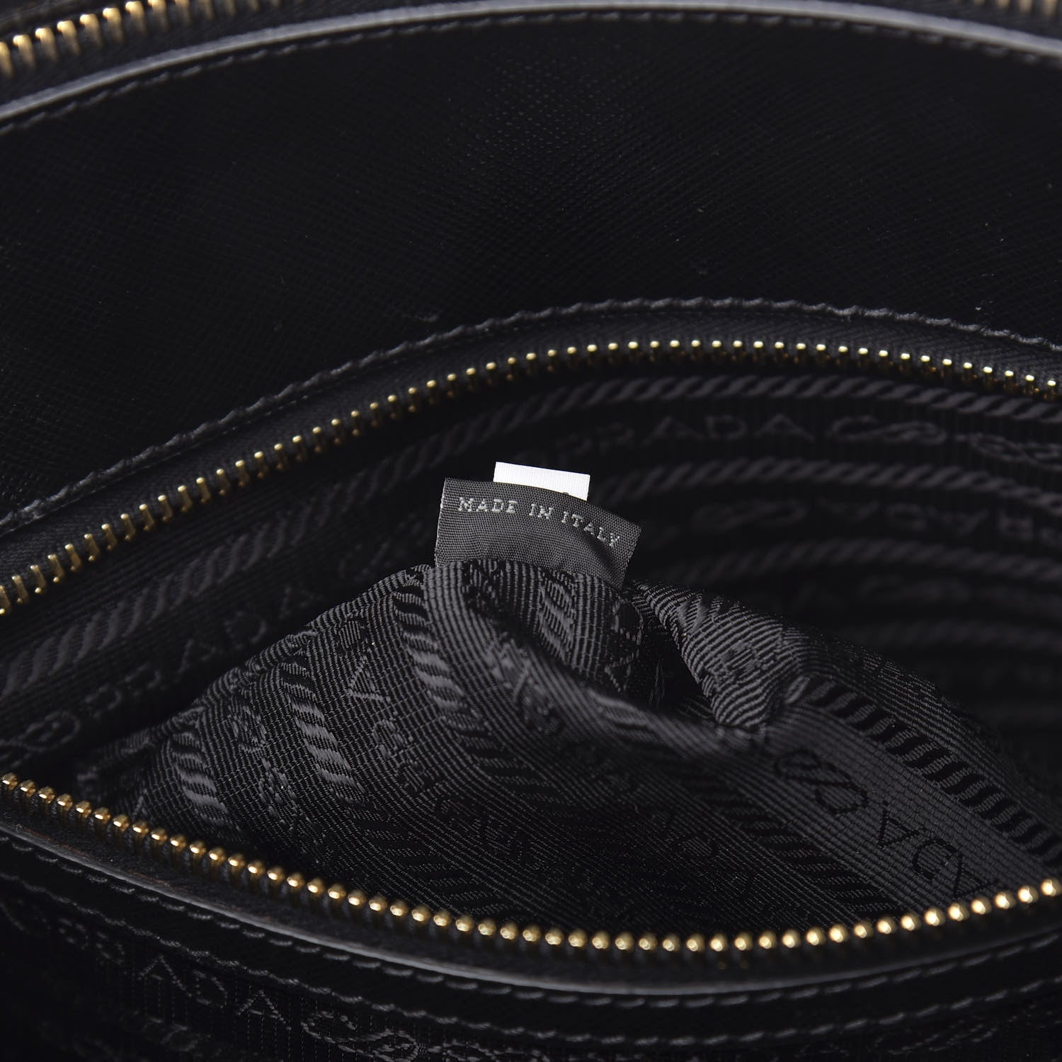 Prada Saffiano Lux Extra Large Galleria Double Zip Tote Black 8 of 14