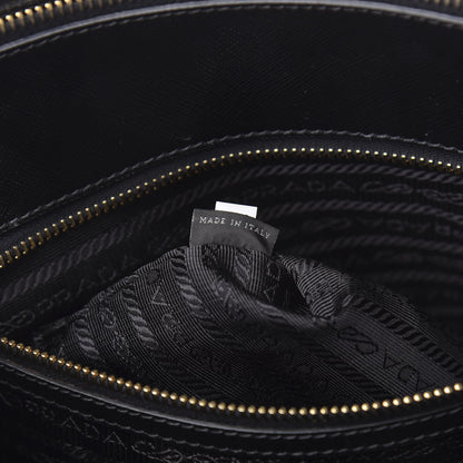 Prada Saffiano Lux Extra Large Galleria Double Zip Tote Black 8 of 14