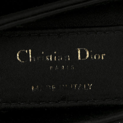 Christian Dior Satin Crystal Mini Saddle Bag Black 6 of 9