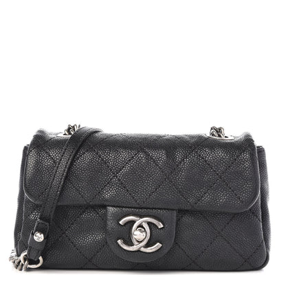 Chanel Caviar Quilted Mini Simply CC Flap Black 1 of 10