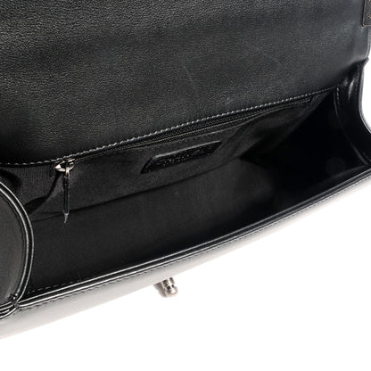 Chanel Leather Cordoba Medium Boy Flap Black 5 of 8