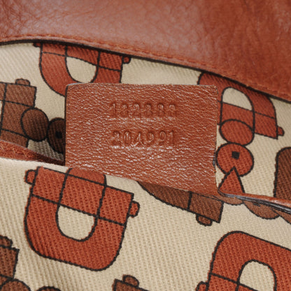 Gucci Leather Guccissima Large Indy Hobo Brown 7 of 9