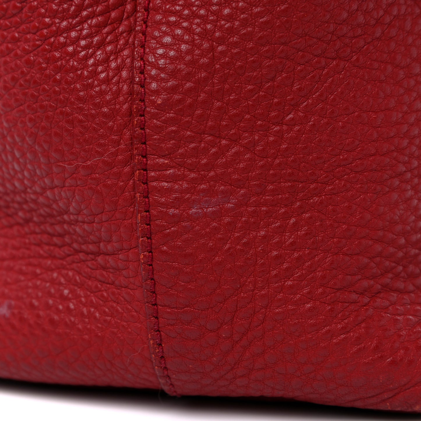 Vitello Daino Tote Rosso